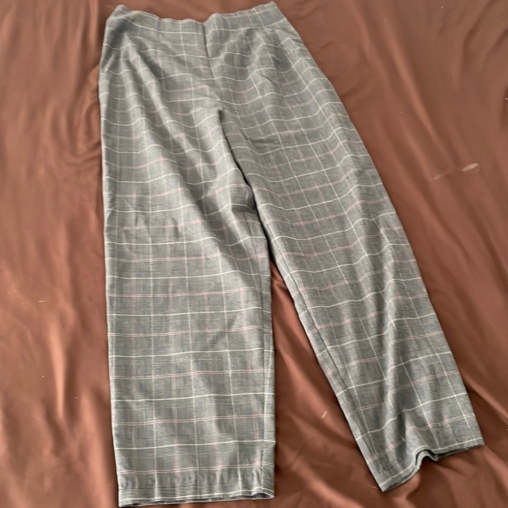 Plaid Work Slacks